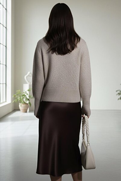 Cockatoo 4503 Wool Blend Soft Textured Polo Neck Sweater