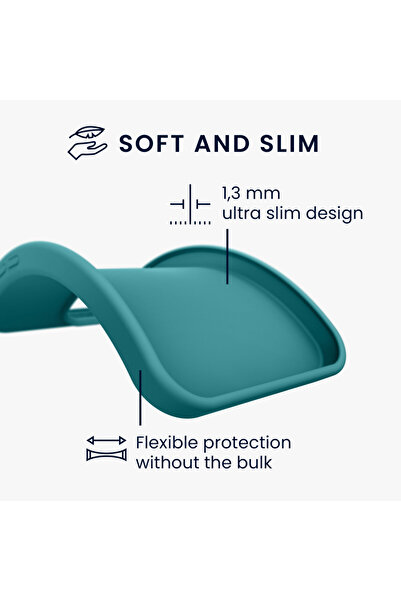 KWmobile Case for Sony Xperia 1 IV, Silicone, Green, 58661.57