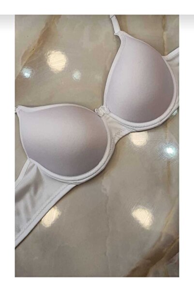 LİA Underwear حمالة صدر بيضاء فارغة مع حزام شفاف بديل