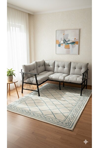 Modern Style Home Orkide, Köşe Takımı, Mutfak, Balkon Köşe Takımı, Metal Kanepe, Koltuk Takımı,