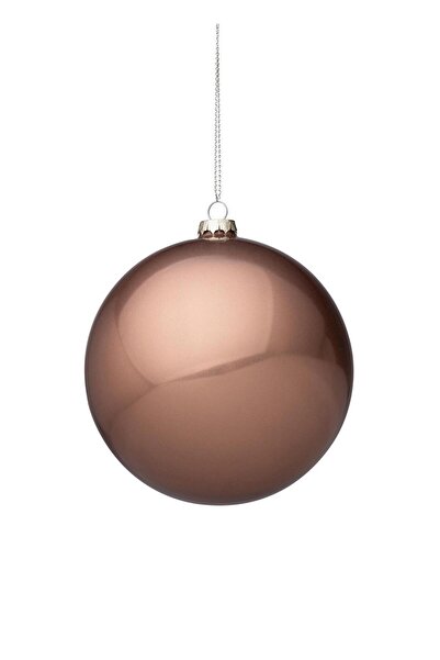 Via Gardenia كرة رأس السنة البرونزية 15 سم