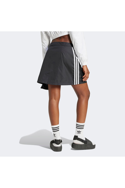 adidas Cargo Miniskirt Kadın Siyah Etek