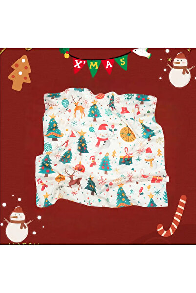 Purple Adv New Year 70cm Neck Scarf