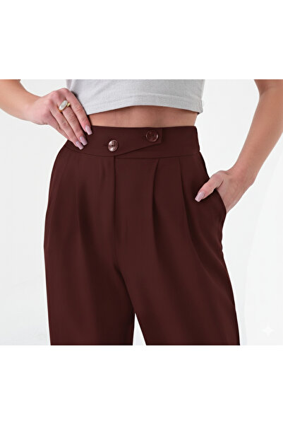 Hazel Woman cherry korean model Palazzo Pants