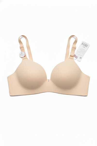 UmtTekstil Best UMT Kadın Mikro Kumaş Dikişsiz Dolgulu Sütyen - Siyah / bej / Beyaz / Lacivert