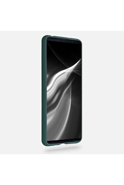 KWmobile Case for Sony Xperia 5 II, Silicone, Green, 51531.171