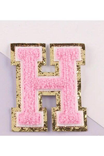 alisa H Harfi Termos Çanta Uyumlu Kendinden Yapışkanlı Harf