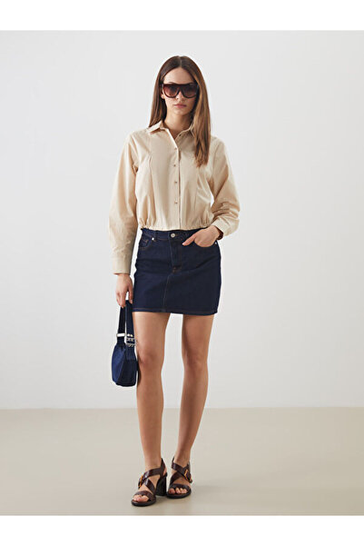 LC Waikiki Women's Shirred Shirt