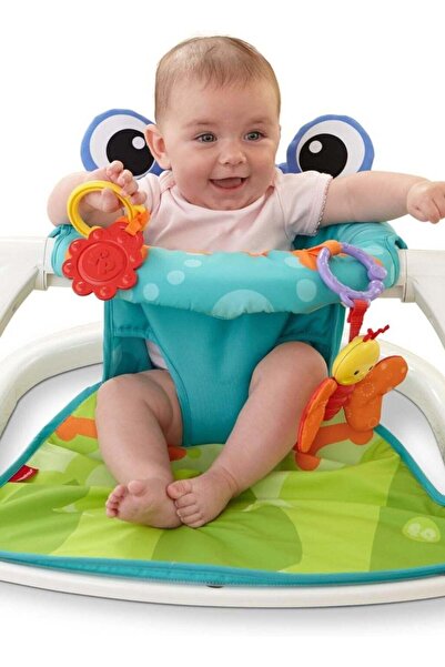 Miskat Trading مقعد أرضي للأطفال بتصميم ضفدع مناسب للأطفال من عمر 0 شهر فما ف...