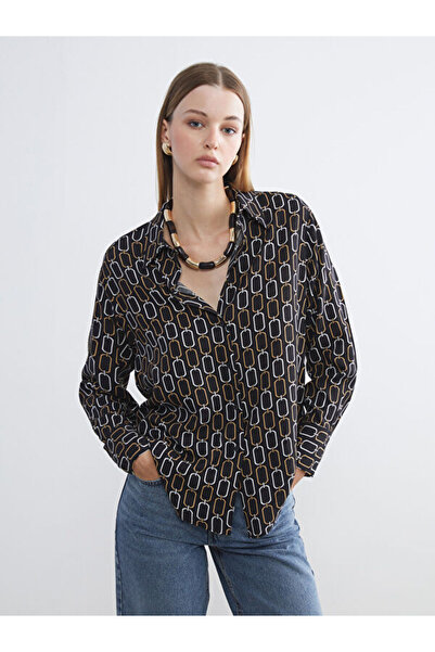 LC Waikiki Chain Patterned Women's Shirt
