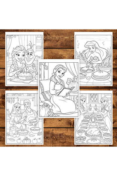 Legendary Gifts Coloring book, 50 illustrations Princesses from Drawings - Volume V, 106 pages, A5