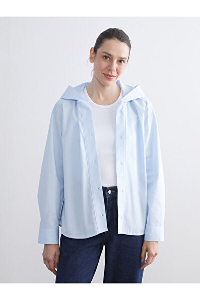 LC Waikiki Cămașă oversize pentru femei cu glugă