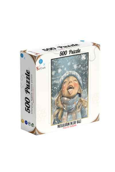 Soi Craft 500 Piece Puzzle the Winter Side of Innocence