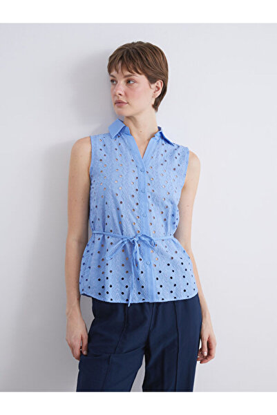 LC Waikiki Openwork Brode Women's Shirt