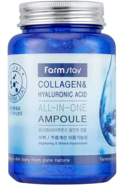 Generic Farm Stay Collagen & Hyaluronic Acid All-in-One Ampoule Cream 250 ml ...