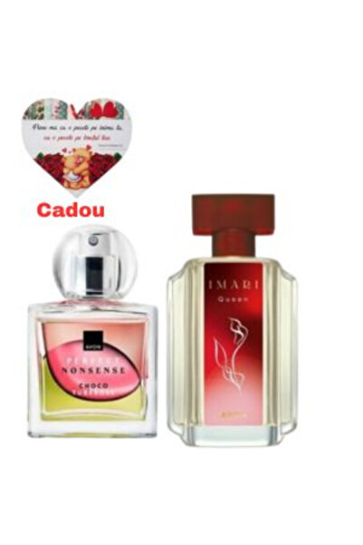 AVON Imari Queen Eau de Toilette 50 ml + Perfect Nonsense Choco Tuberose Eau de Parfum 50 ml + personaliz
