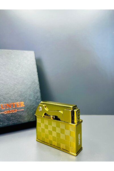 Hunter Olağanüstü Model Otomatik Ateşleme Benzinli Premium Çakmak