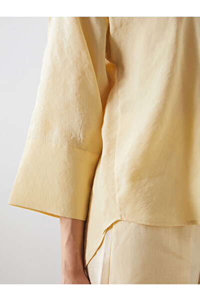 LC Waikiki Modal Mixed Oversize Γυναικείο Πουκάμισο