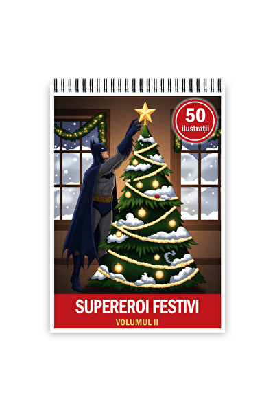 Legendary Gifts Coloring book, 50 illustrations Festive Superheroes - Volume ...