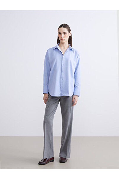 LC Waikiki Cămașă Oxford oversize pentru femei