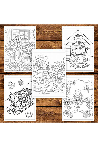 Legendary Gifts Coloring book, 50 illustrations Paw Patrol - Volume III, 106 pages, A5