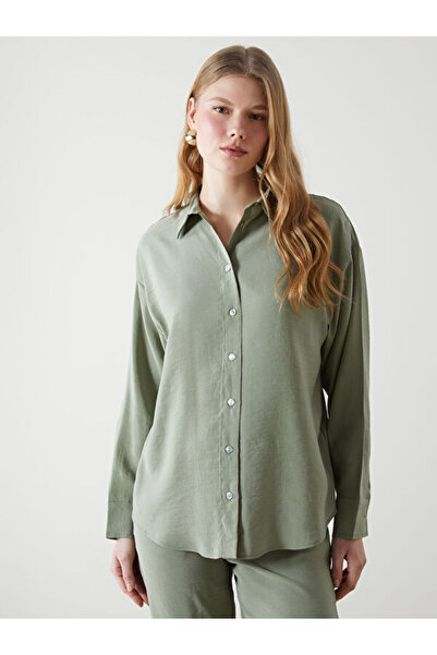 LC Waikiki Oversize Poplin Women's Shirt