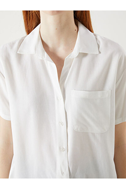 LC Waikiki Linen blend women's shirt