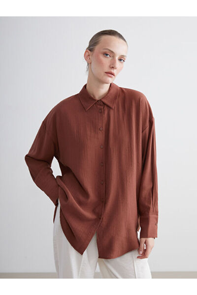 LC Waikiki Women's Textured Shirt