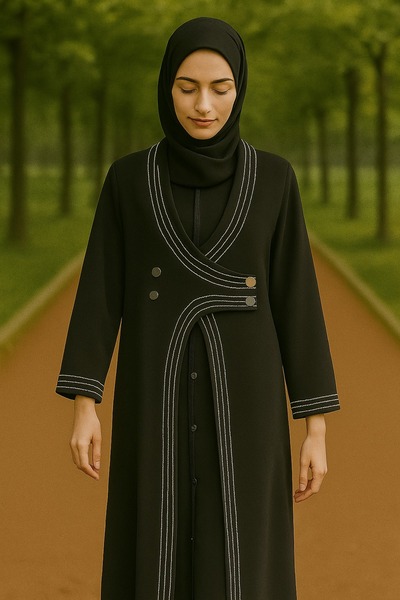 OUTLETSTORE tesettür pardesü / ABAYA MODELLİ