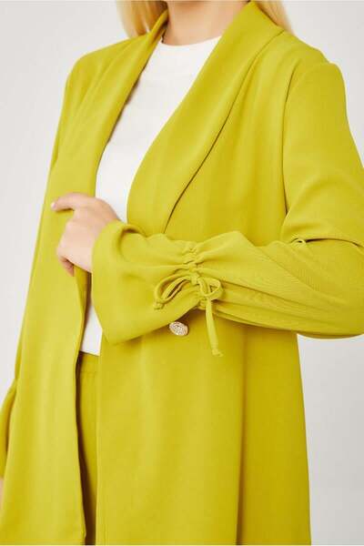 Levidor Gather Detailed Acid Sleeve Trousers Set