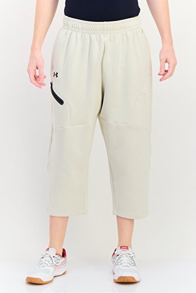 Under Armour Men Sportswear Fit Training Pants, Beige