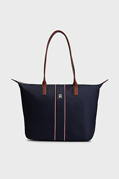 Tommy Hilfiger Tote Bag with Logo Shoulder Strap Bag Aw0Aw17706 0Gy