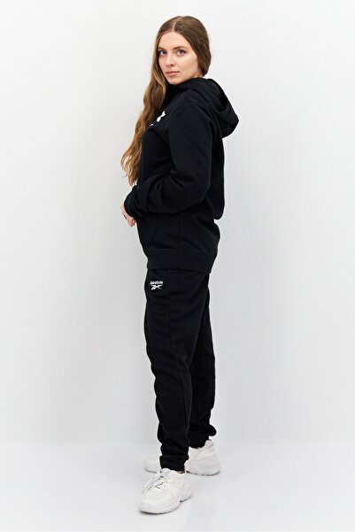 Reebok Women 2 Pcs Sportswear Fit Long Sleeve Tracksuits, Black