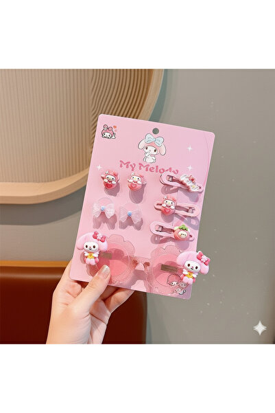 EliraToka SET DE ACCESORII CU RAME DE OCHELARI KIZ ÇOCUK-BEBEK KUROMİ MYMELODY CİNNAMOROLL, SET DE CADOU