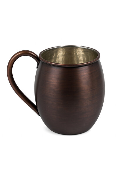 Cuvesta Modern Handmade Modern Copper Cup Oxide Color 8X10Cm