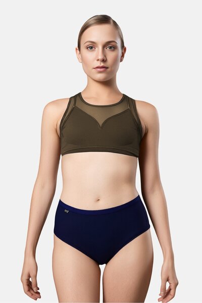 SLOGGI Women 3 Pieces Solid Pull On Panties, Multicolor