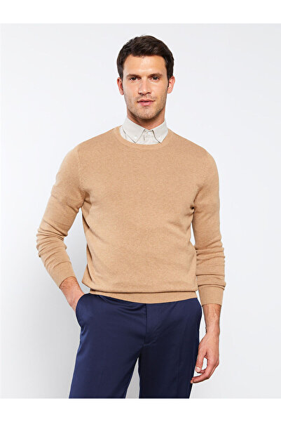 LC Waikiki Men's Knitwear Sweater - Long Sleeve, Crew Neck