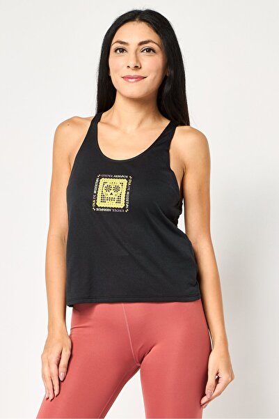 Under Armour Women Loose Fit Sleeveless Training Tank Top, Black