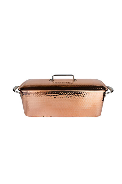 Cuvesta Handmade Chef Type Thick 1.5mm Copper Fish Boiler 40×15cm