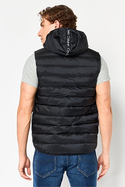 Calvin Klein Men Quilted Vest Jacket, Black