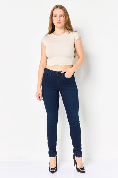 Levi's Levis x Redloop Women Skinny Fit Plain Stretchable 311 Shaping Jeans, Navy