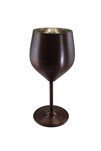 Cuvesta Modern Handmade Copper Oxide Color Cocktail Glass 20X8Cm