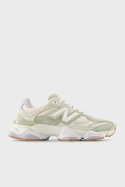 New Balance Leather Mixed Suede Logo Lace-Up Sneaker Shoes Shoes U9060Auc