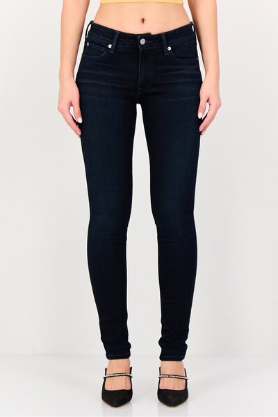 Levi's Women Skinny Fit Washed Stretchable Denim, Navy