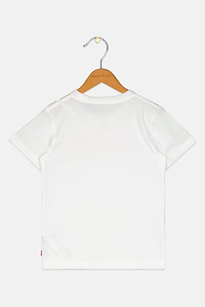 Levi's Kids Boy Short Sleeve Brand Logo T-Shirt, White