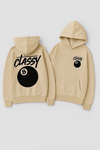 CLASSY.MODA Unisex Hooded Oversized Printed Sweatshirt–Hoodie 8 Top