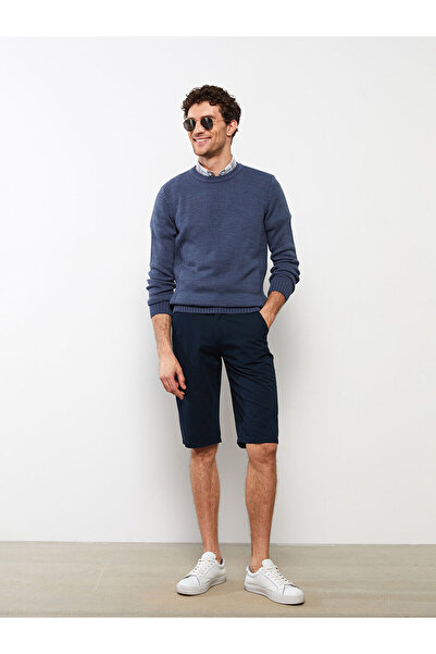 LC Waikiki Pulover pentru bărbați cu mânecă lungă cu guler rotund