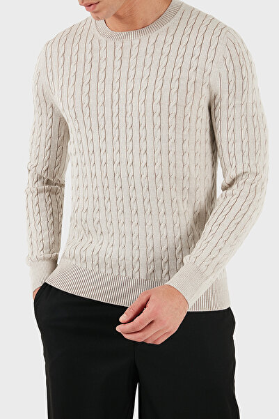 GRAN SASSO 100% Wool Regular Fit Crew Neck Sweater Men's Sweater 57101 14401 005