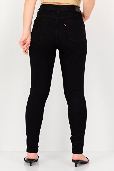 Levi's Women Super Skinny Fit High Waist Solid Stretchable Denim, Black