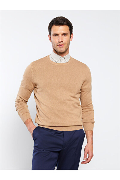 LC Waikiki Men's Knitwear Sweater - Long Sleeve, Crew Neck